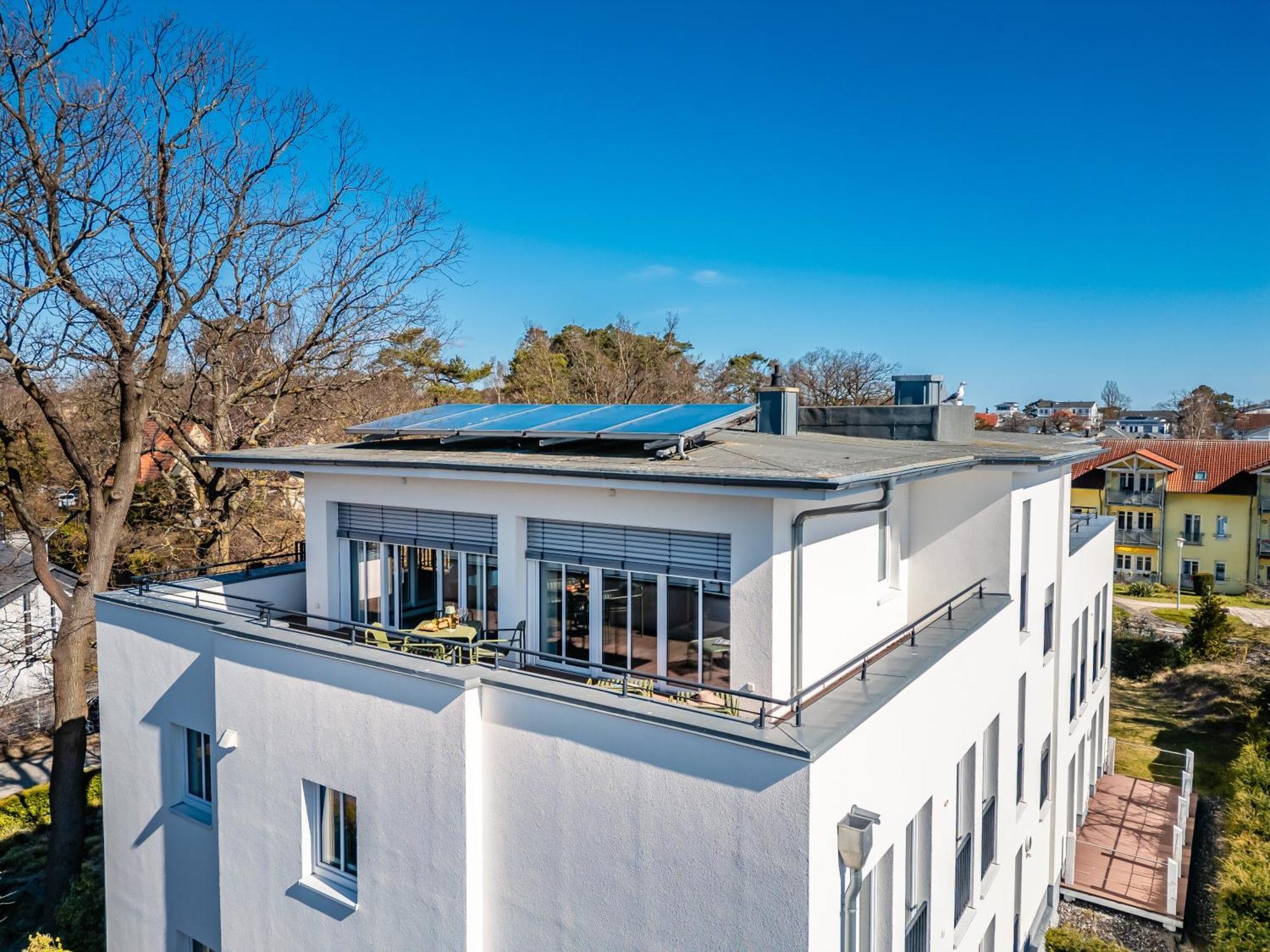 Villa Lindholm Wohnung 5 Penthouse Binz Exterior foto